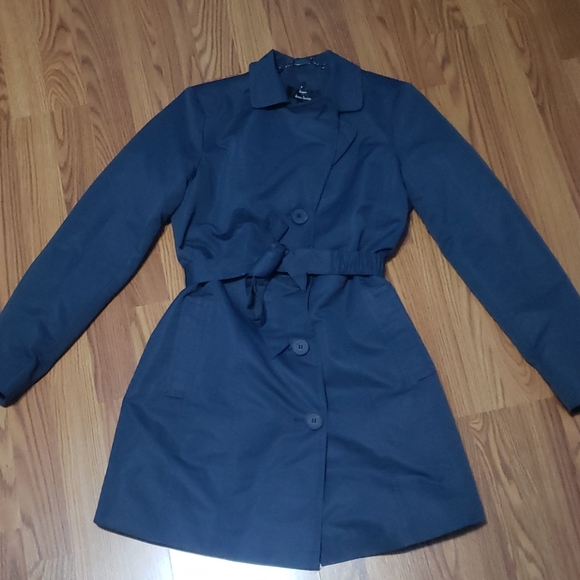Womens XXS Dennis Basso jacket coat S blue - Picture 5 of 12